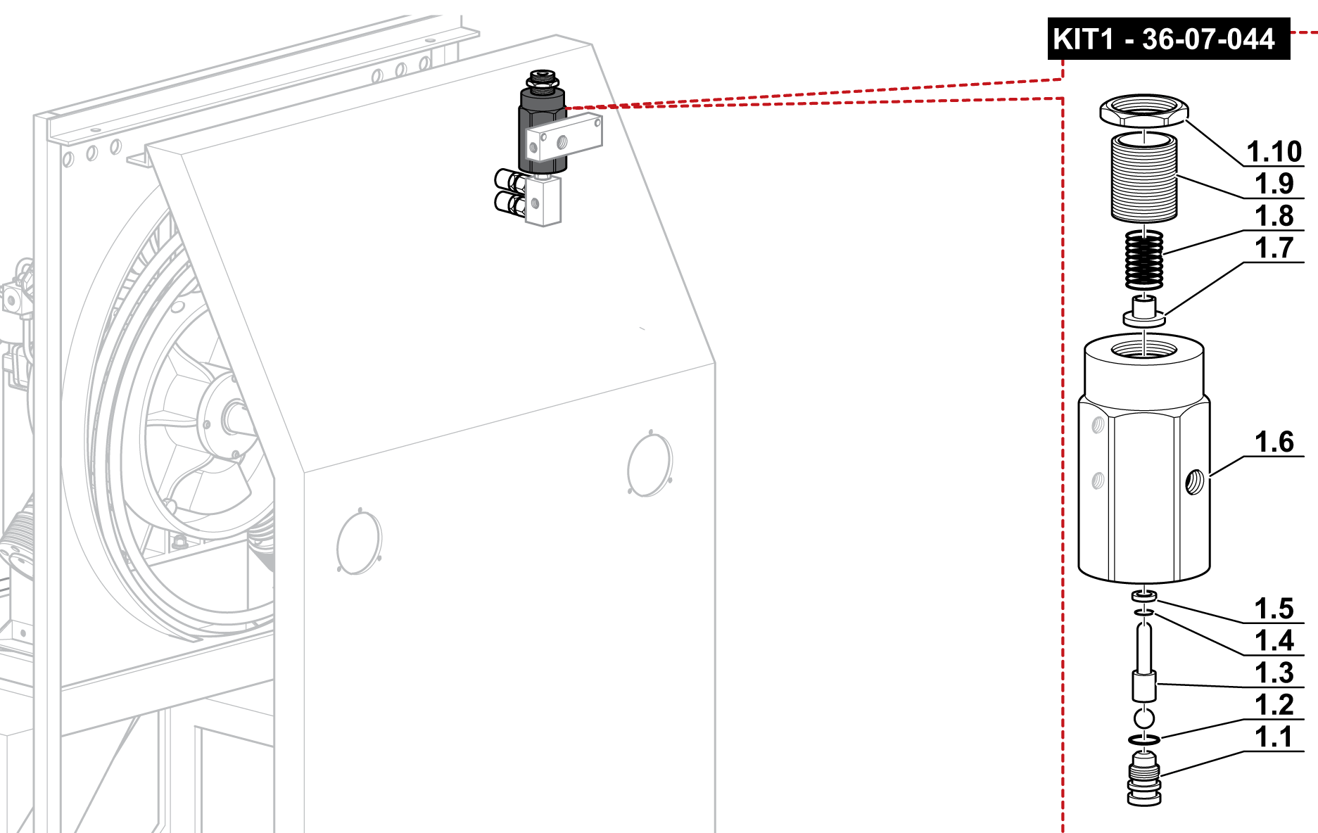 сбрасывающий клапан